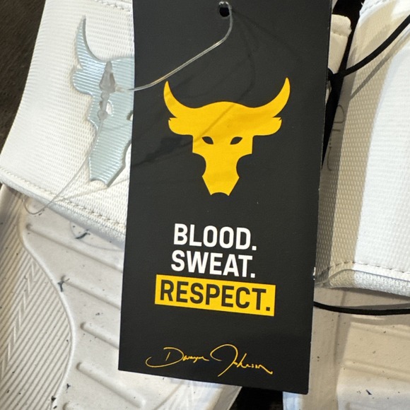 Under Armour Mens Project Rock Sideline Slides Blood Sweat Respect Flip Flops 13 - Picture 6 of 8